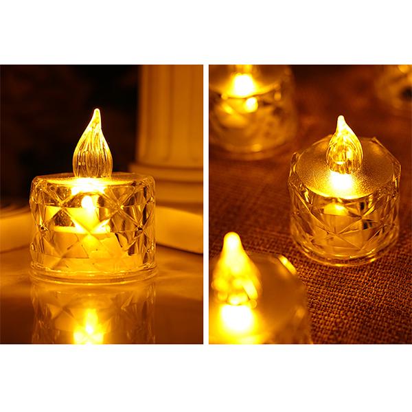 Набір LED-свічок різного розміру 6 шт. (C01205-1) - фото 2 Набір LED-свічок різного розміру 6 шт. (C01205-1) - фото 2