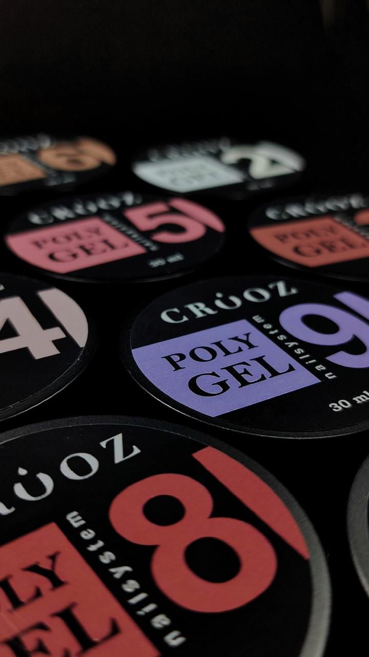 Полігель Crooz 30 мл №4 Молочно рожевий - фото 4 Полігель Crooz 30 мл №4 Молочно рожевий - фото 4