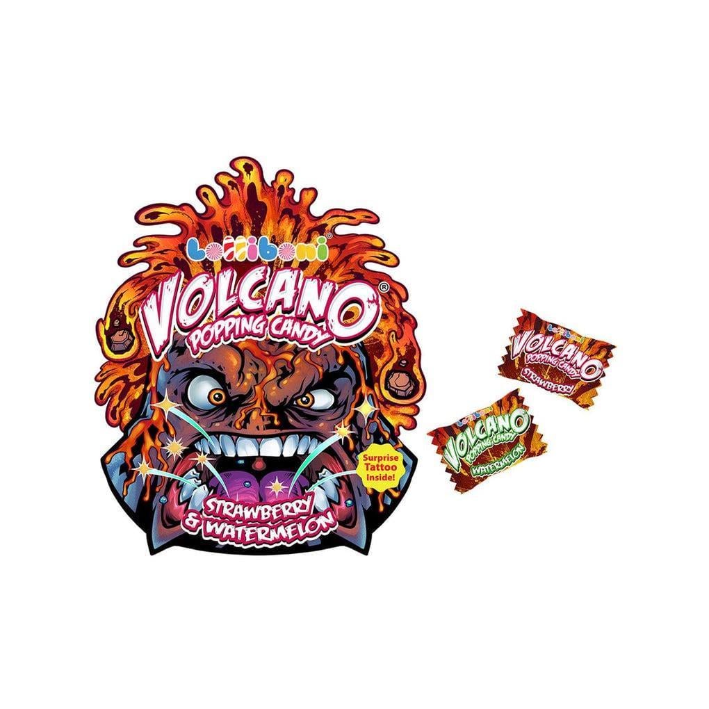 Конфеты Volcano Popping Candy Strawberry & Watermelon 18 г (1985944681)