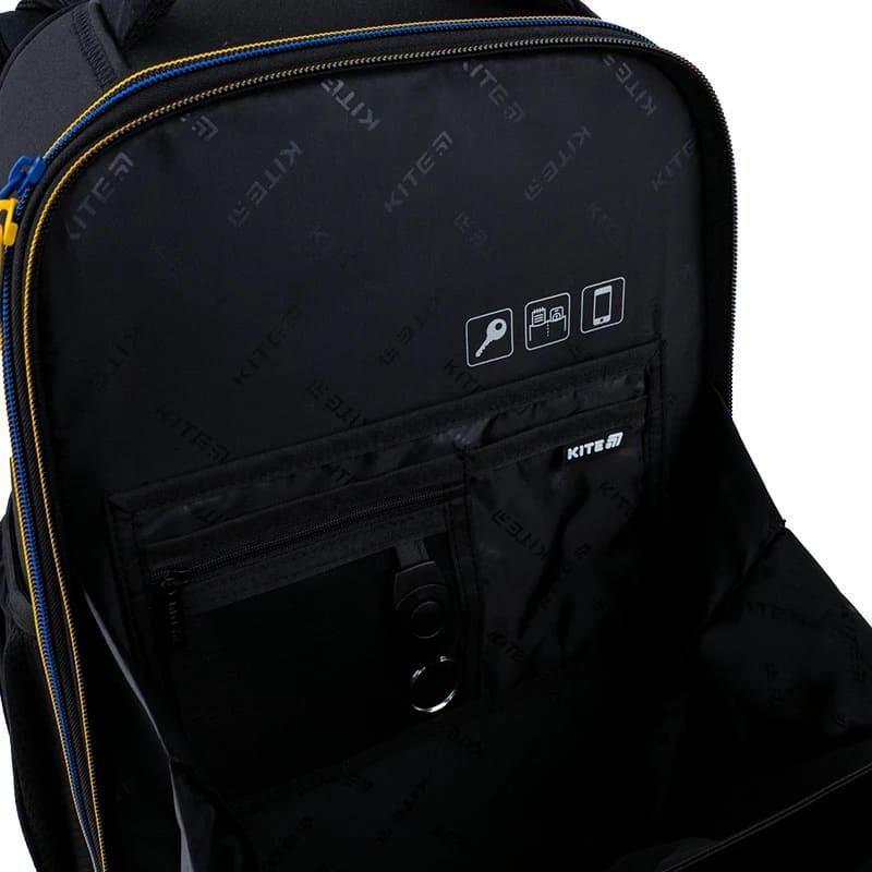 Шкільний каркасний рюкзак Kite Education 531 HW 15 л Чорний (HW25-531M) - фото 11 Шкільний каркасний рюкзак Kite Education 531 HW 15 л Чорний (HW25-531M) - фото 11