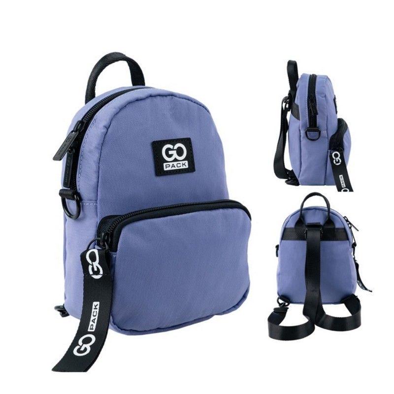 Рюкзак-сумка GoPack Teens 20x15x4,5 см Фиолетовый (GO24-181XXS-3) - фото 5