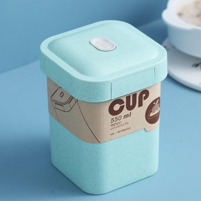 Эко ланч-бокс супница Cup 550 мл Бирюзовый (402174)