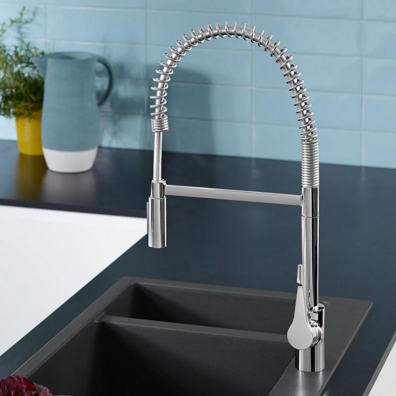 Cмеситель для кухни Hansgrohe CENTO XXL 14806000 с гибким изливом Хром (111824) - фото 4