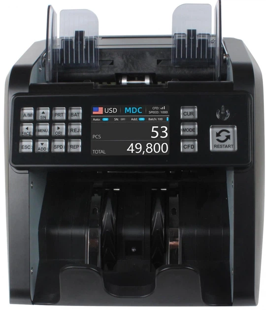 Счетчик банкнот Bcash MVC750 DUAL CIS (577095301)
