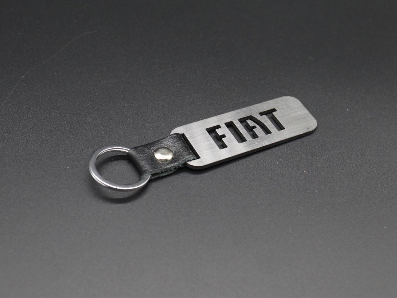 Брелок автомобильный для ключей Fiat 10х2,5 см Серебристый (1116628237) Брелок автомобильный для ключей Fiat 10х2,5 см Серебристый (1116628237)