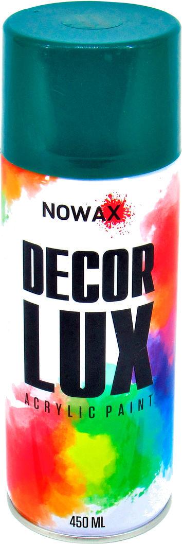 Краска-спрей Nowax Decor Lux 450 мл RAL 6026 Зеленый опал (NX48029 6026)