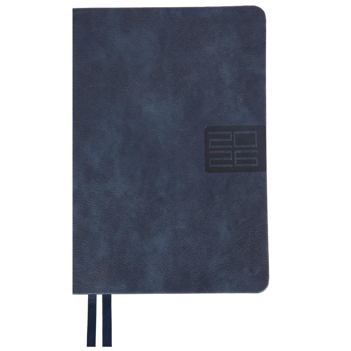 Дневник датированный 2026 Leo Planner Persona A5 368 страниц. Синий (252662)