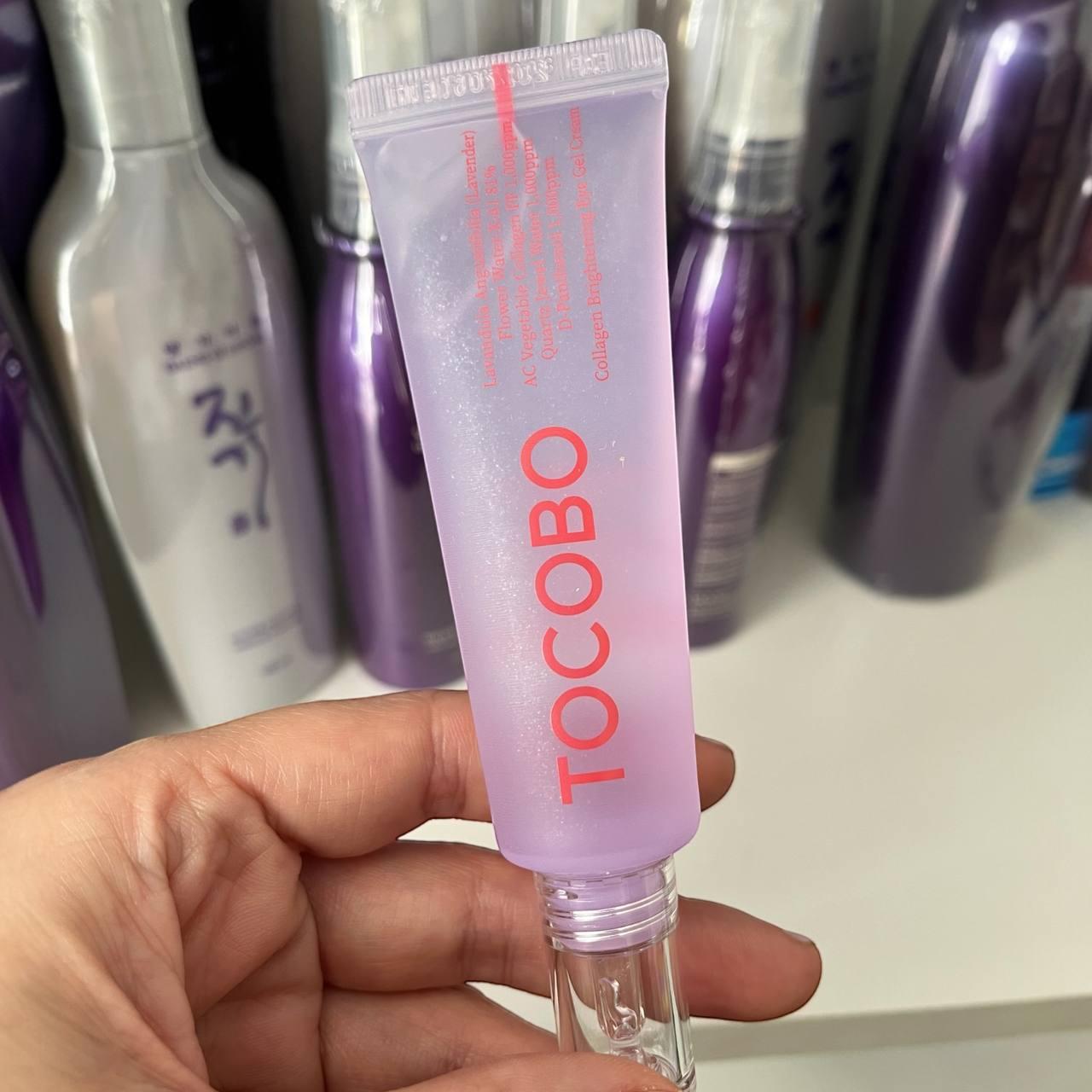 Крем-гель для осветления с коллагеном для век Tocobo Collagen Brightening Eye Gel Cream 30 мл (KT0151) - фото 3 Крем-гель для осветления с коллагеном для век Tocobo Collagen Brightening Eye Gel Cream 30 мл (KT0151) - фото 3