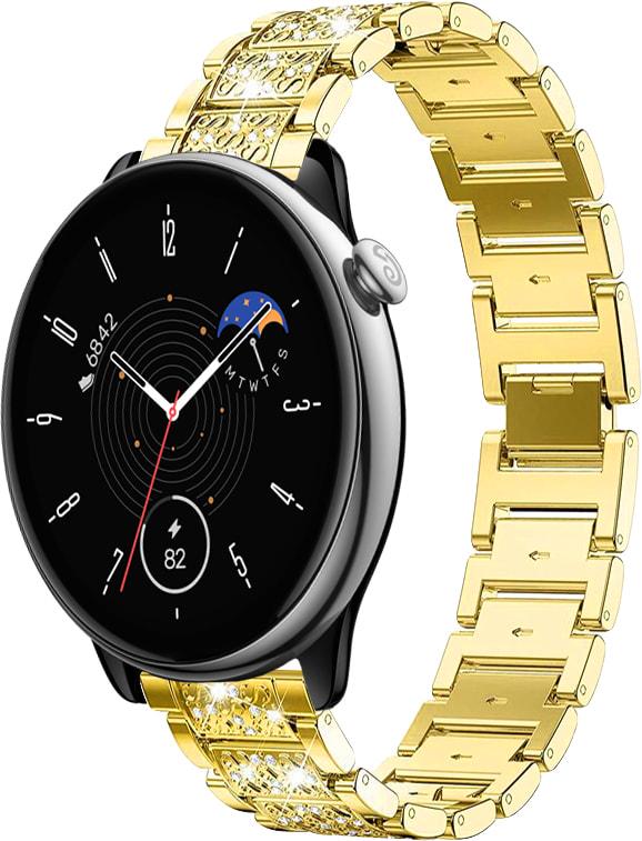 Браслет металлический Glam для Amazfit GTR Mini Gold (33497-2A)