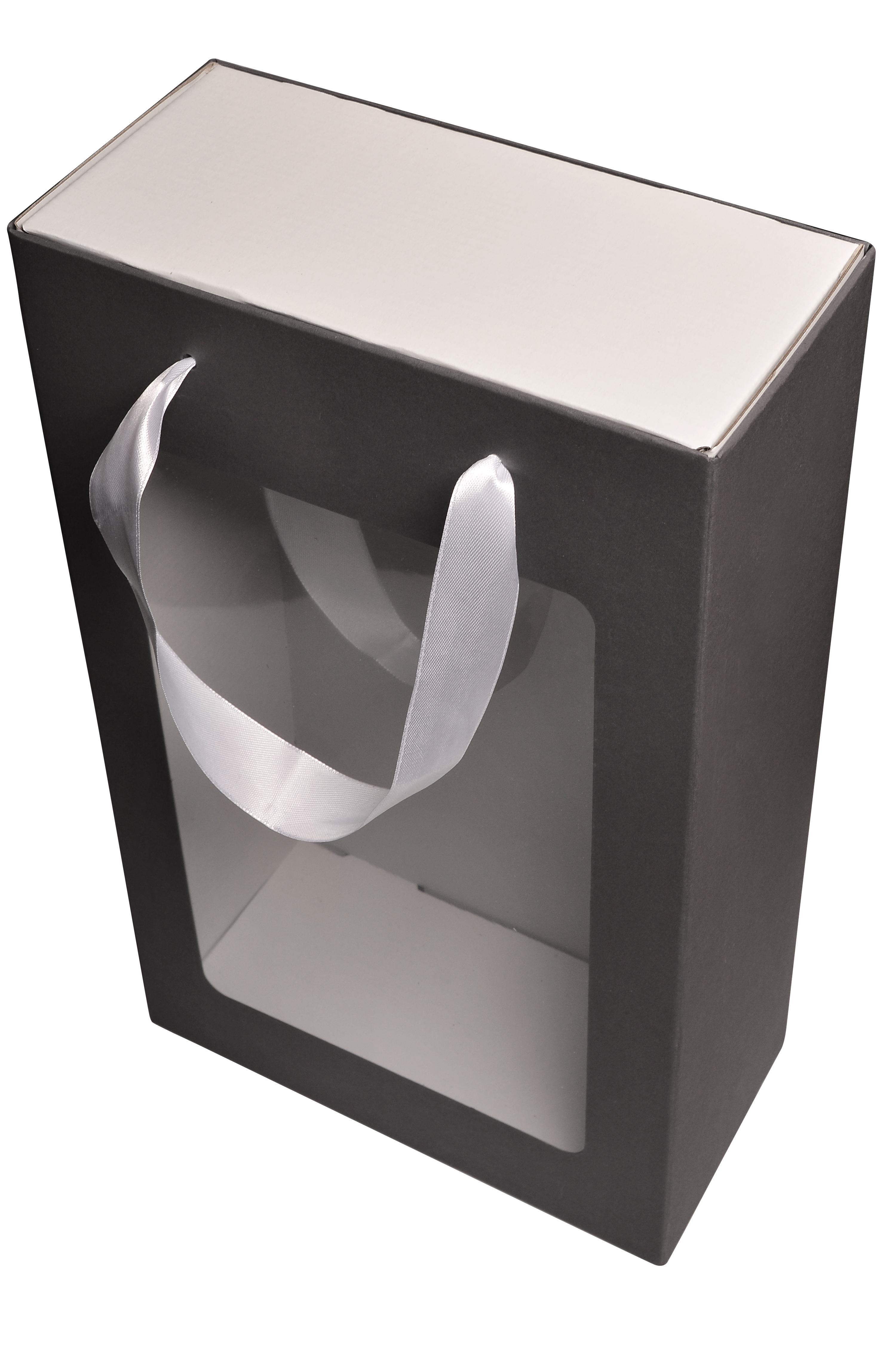 Подарункова коробка з пакетом 350х210х100 мм Сірий (409919163) - фото 2 Подарункова коробка з пакетом 350х210х100 мм Сірий (409919163) - фото 2