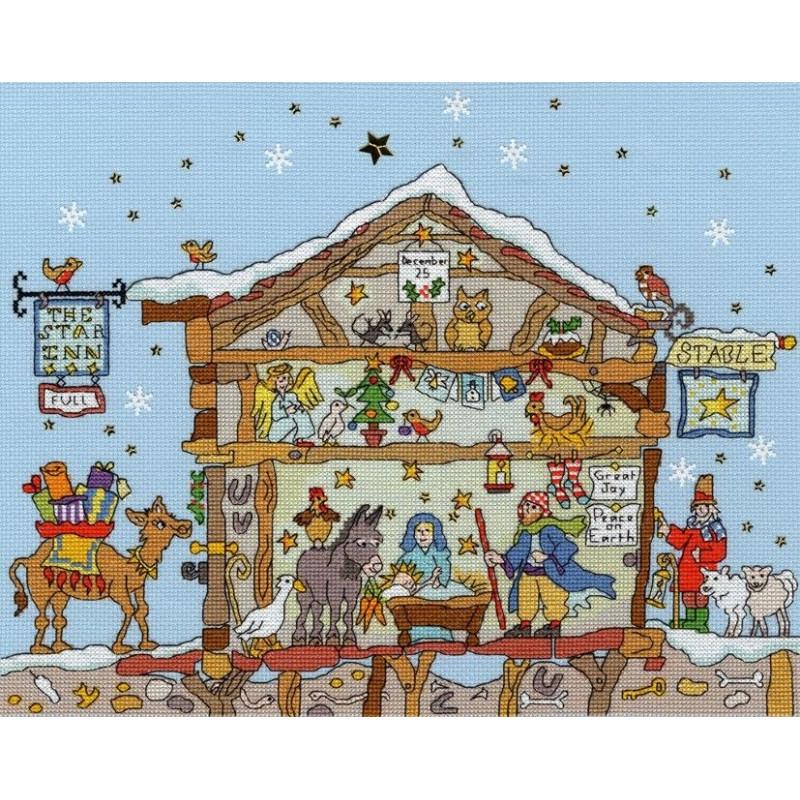 Набор для вышивания крестиком Bothy Threads XCT27 Cut Thru Nativity (20596) Набор для вышивания крестиком Bothy Threads XCT27 Cut Thru Nativity (20596)