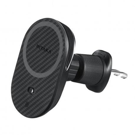 Автодержатель Pitaka MagEZ Car Mount Pro 2 Car Vent с беспроводной зарядкой Black (CM2303N)