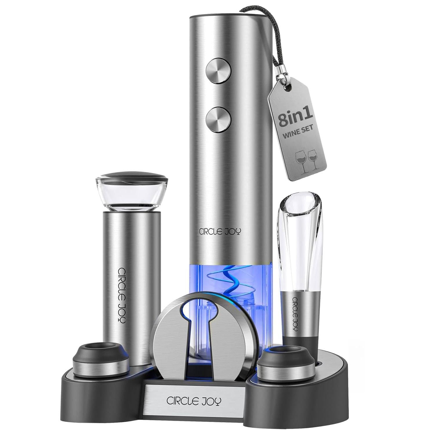 Набор для вина Circle Joy Stainless Steel Rechargeable Electric Wine Set (CJ-EKPQ-TZ01)