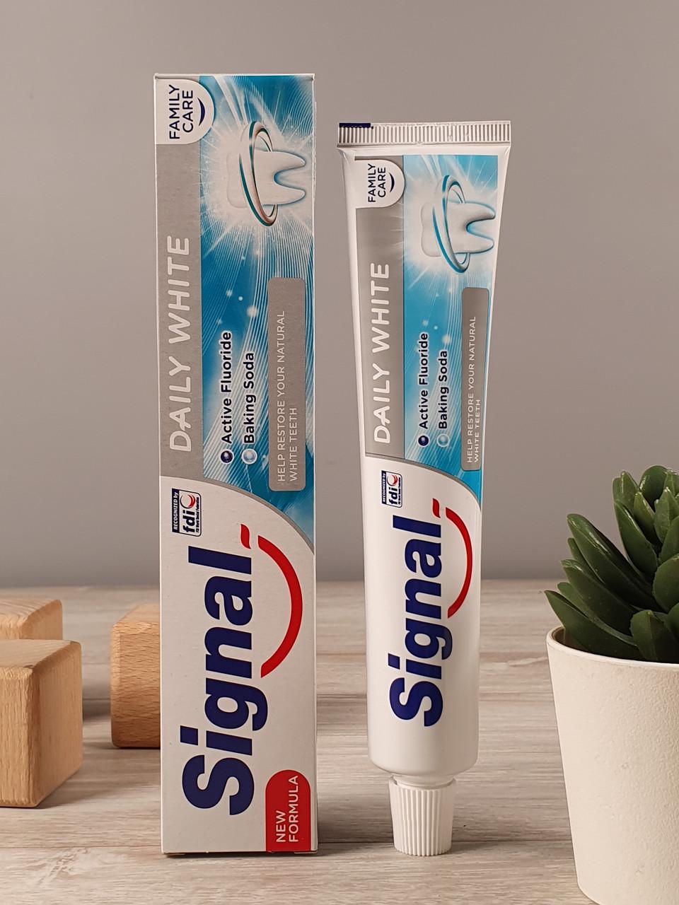 Зубна паста Signal Daily 75 мл White (1912510548)