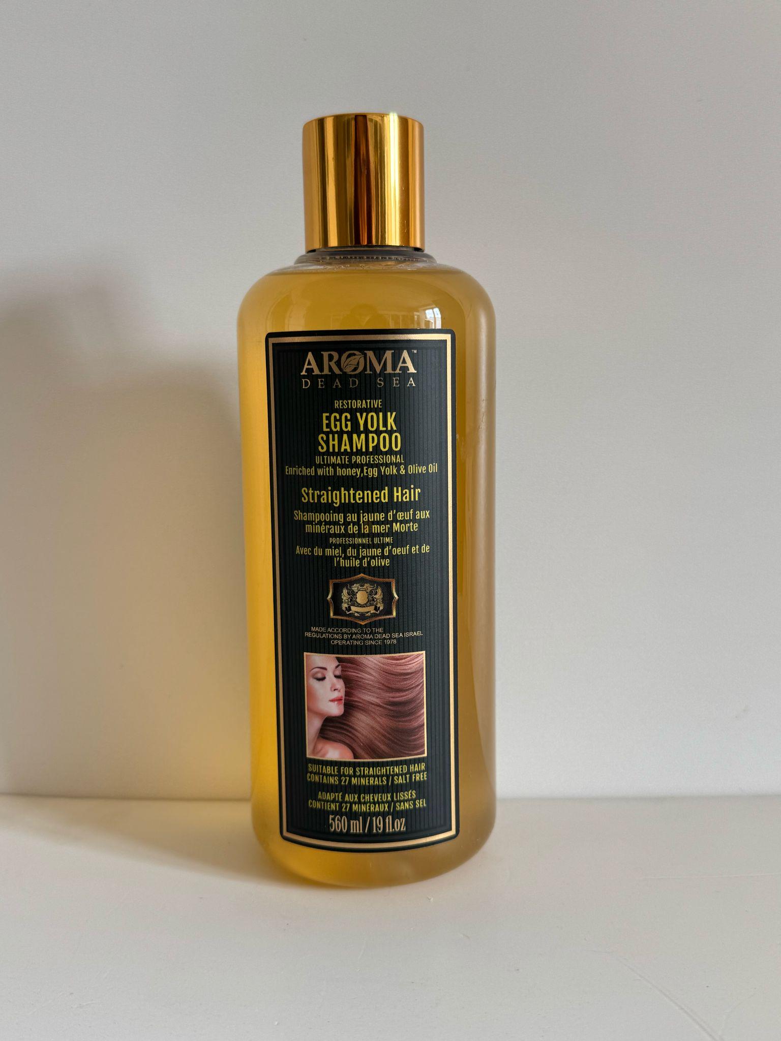 Шампунь для волос Aroma Dead Sea с желтком медом и оливковым маслом 560 мл (2519568531) Шампунь для волос Aroma Dead Sea с желтком медом и оливковым маслом 560 мл (2519568531)