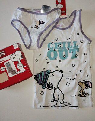 Комплект білизни Peanuts майка та трусики 98-104 см