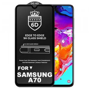 6D защитное стекло для Samsung A70 (противоударное) 6D защитное стекло для Samsung A70 (противоударное)