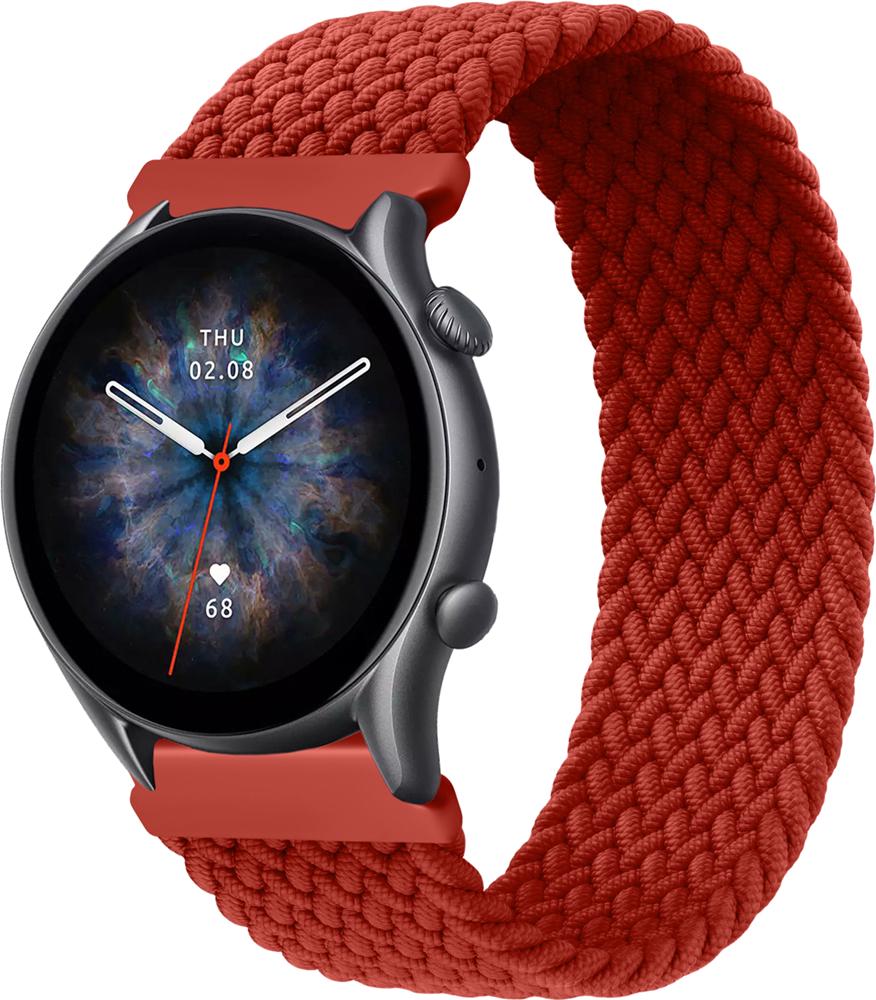 Ремінець Solo Loop для Amazfit GTR 3 (145 мм) Red (25482-2D)