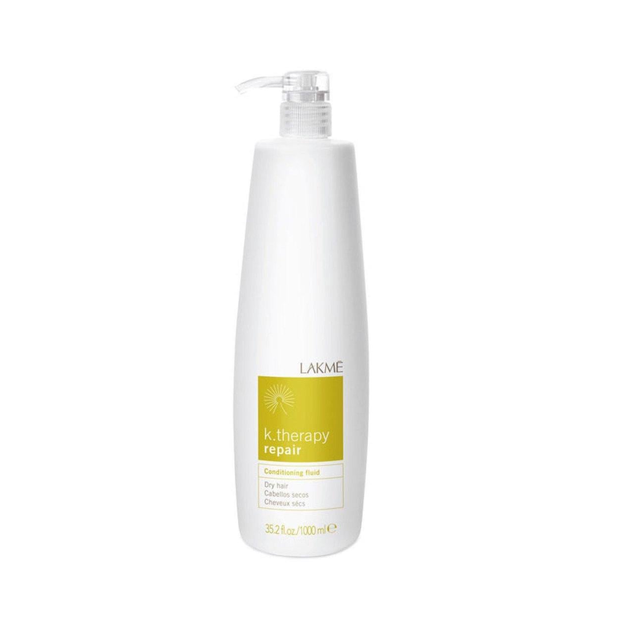 Кондиціонер-флюїд відновлювальний для сухого волосся Lakme K.Therapy Repair Conditioning Dry Hair Fluid 1000 мл
