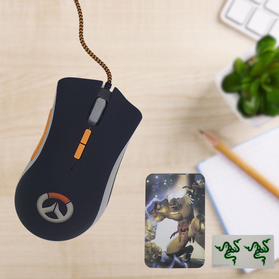 Мышь проводная USB RAZER DeathAdder OVERWATCH с подсветкой 16000 dpi (R90161-Z) - фото 2