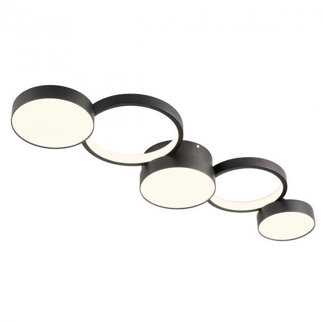 Светильник потолочный Redo Cronos Pl LED 65 W 3000K Bk 4.1.2 (01-2541)