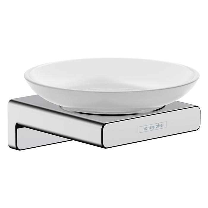 Мыльница Hansgrohe ADDSTORIS настенная керамика Хром (41746000)