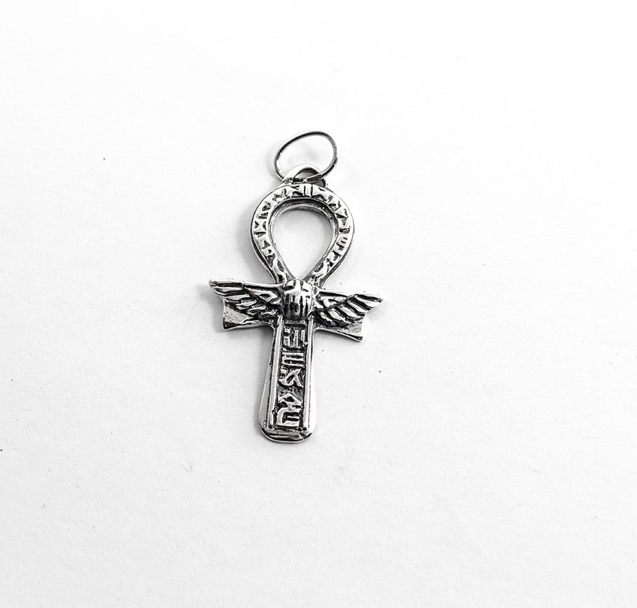 Кулон крест Maxi Silver 9586 Египетский оберег Анкх (89586)
