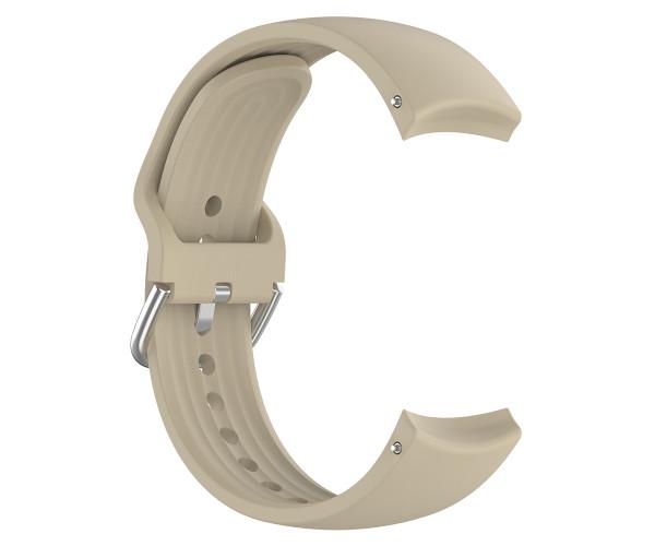 Ремешок Silicone для Xiaomi Watch S1/S2/S1 Pro 22 мм Кремовый