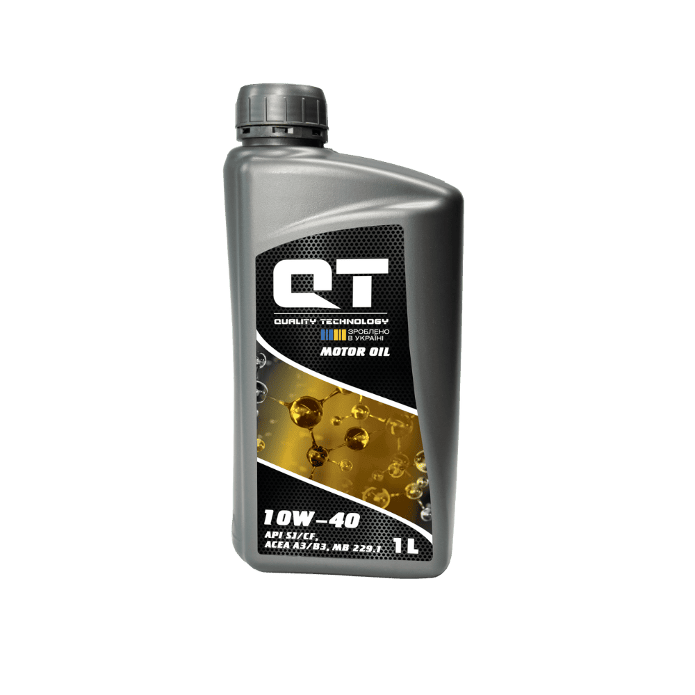 Моторна олива QT-Oil EXTRA 10W-40 напівсинтетика 1 л (QT1210401)