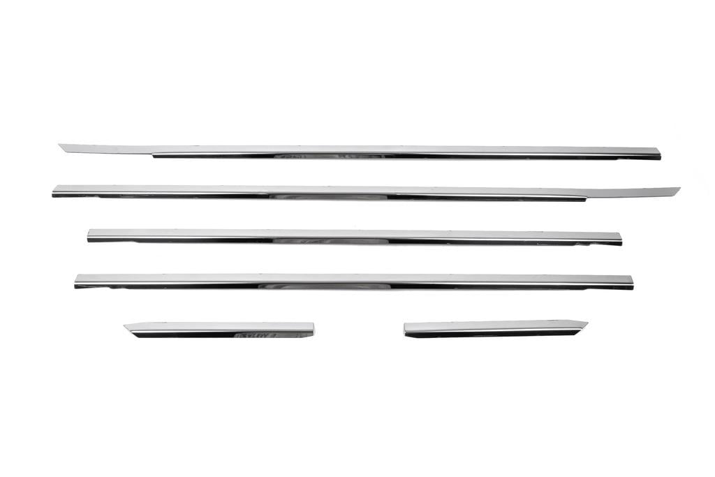 Наружняя окантовка стекол Omsa Line для Volkswagen Passat B5 1997-2005 гг. Хром