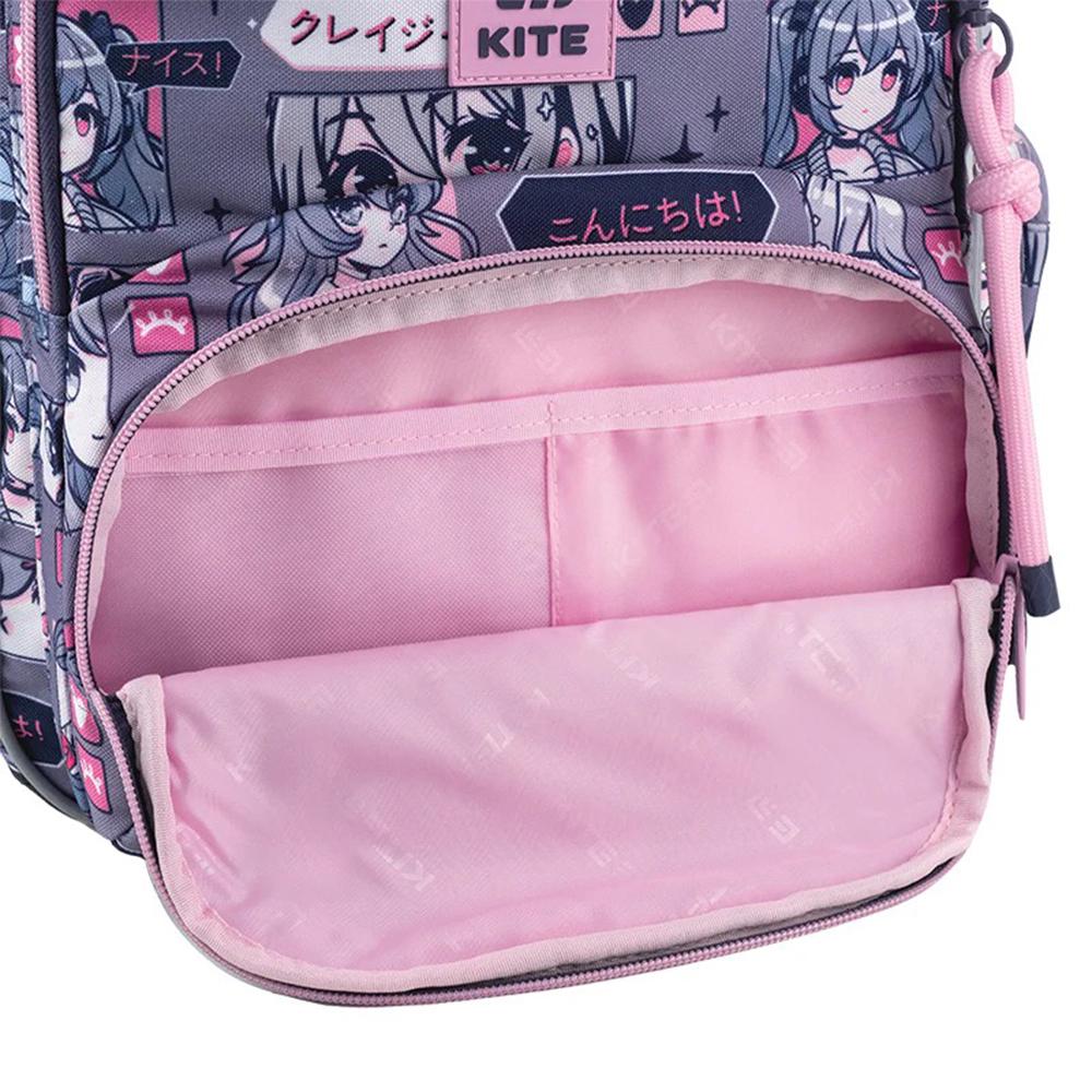 Шкільний набір KITE Education Anime Girl рюкзак/пенал/сумка для взуття (SET_K25-773M-5) - фото 12 Шкільний набір KITE Education Anime Girl рюкзак/пенал/сумка для взуття (SET_K25-773M-5) - фото 12