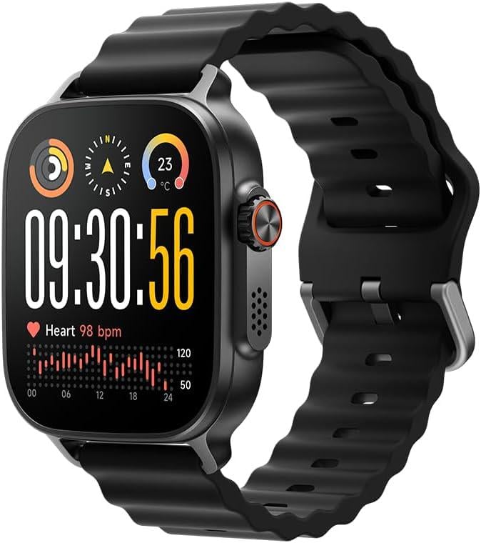 Смарт-часы Realme watch 5 Titanium Black 1,97" AMOLED (2-02)