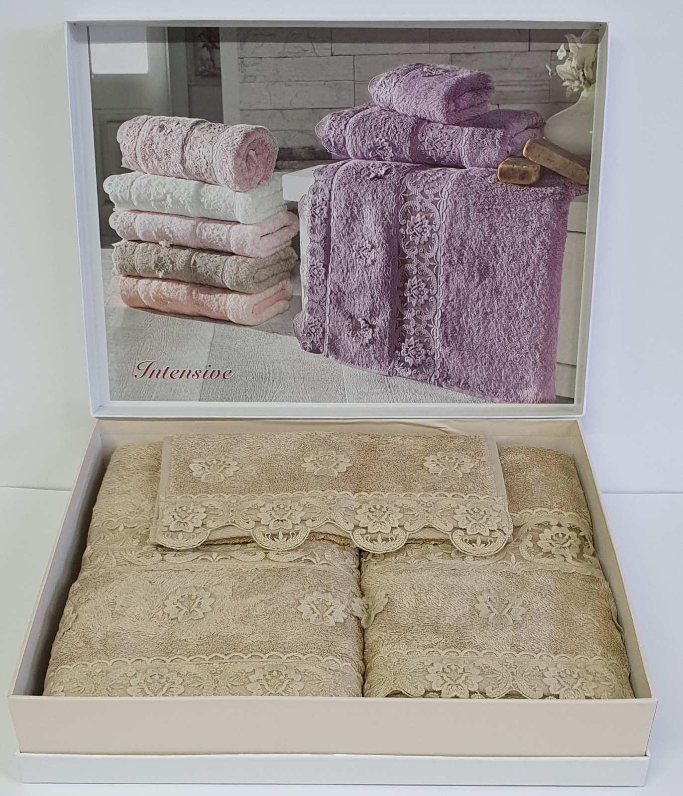 Набор полотенец Maison D'or 3 шт. Intensive Bamboo Beige (03MD01ABC05) - фото 1 Набор полотенец Maison D'or 3 шт. Intensive Bamboo Beige (03MD01ABC05) - фото 1