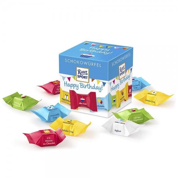 Набір цукерок Ritter Sport Happy Birthday 176 г (1280134100)
