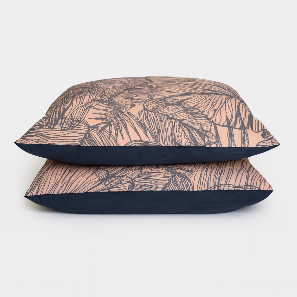 Комплект постільної білизни PaniPava Midnight Leaves бязь 155х215 см (10100537) - фото 5