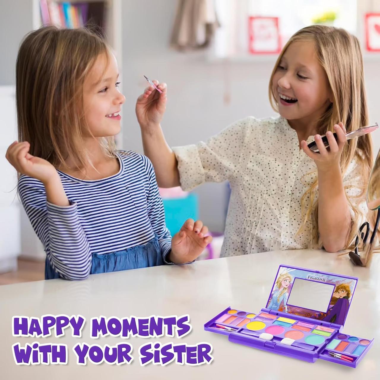 Косметичний набір для макіяжу Disney Frozen Elsa Anna з дзеркалом - фото 5 Косметичний набір для макіяжу Disney Frozen Elsa Anna з дзеркалом - фото 5