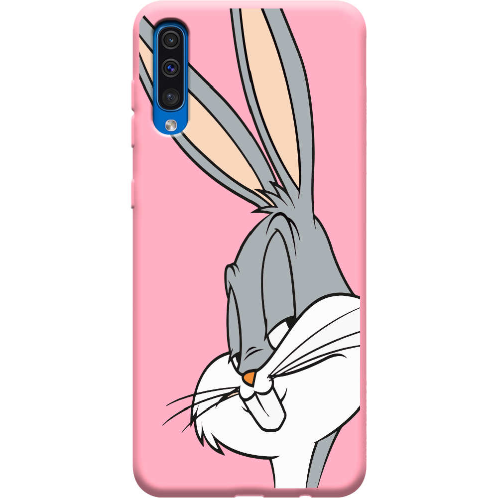Чохол Boxface Samsung A505 Galaxy A50 Lucky Rabbit Рожевий силікон (36417-bk81-37015)