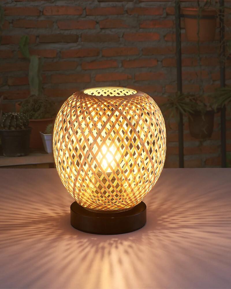 Настільна лампа Polux 329202 Zanzibar E27 1x20W IP20 Бежевий (G329202) - фото 2 Настільна лампа Polux 329202 Zanzibar E27 1x20W IP20 Бежевий (G329202) - фото 2