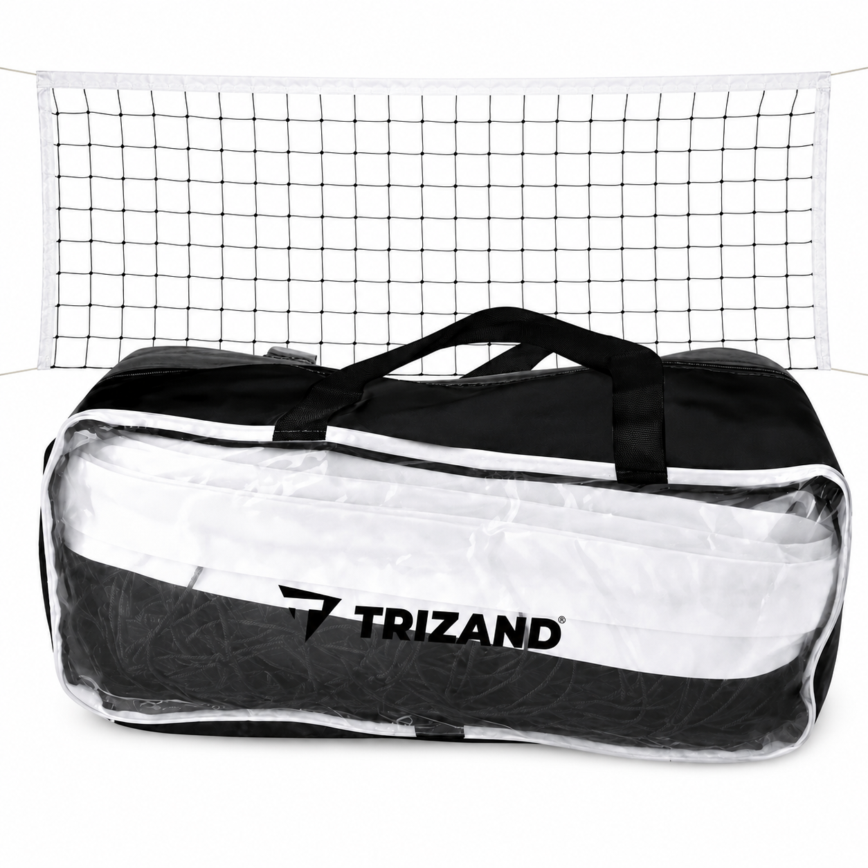 Сетка для волейбола и бадминтона TRIZAND 2851/23427 9,5х1 м с сумкой