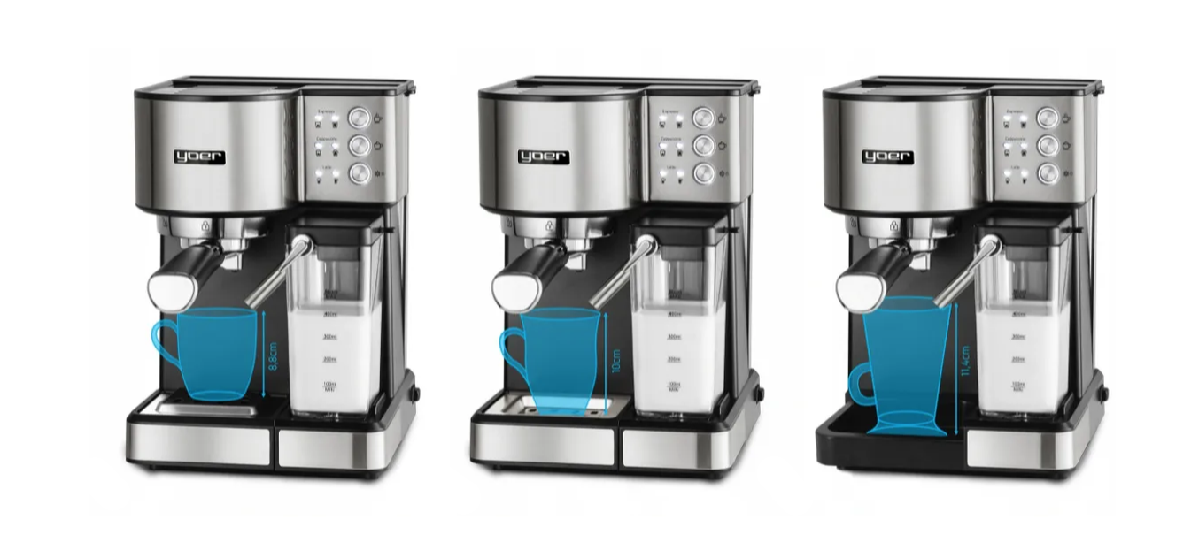 Кавомашина Yoer Lattimo EMF01S (69994) - фото 4 Кавомашина Yoer Lattimo EMF01S (69994) - фото 4