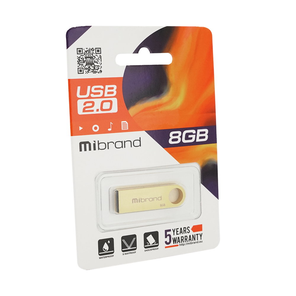 Флеш-пам'ять USB Mibrand Puma USB 2.0 8 GB (33759)