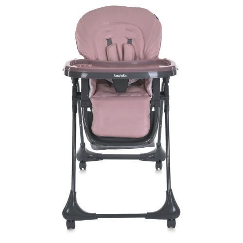 Стульчик для кормления Bambi Розовый (M 3233L-G pink) - фото 6 Стульчик для кормления Bambi Розовый (M 3233L-G pink) - фото 6