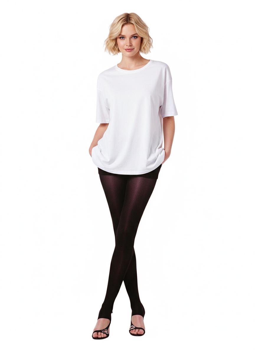 Леггинсы женские Bellus WS-99 с люрексом р. 50 Черный (17852277)