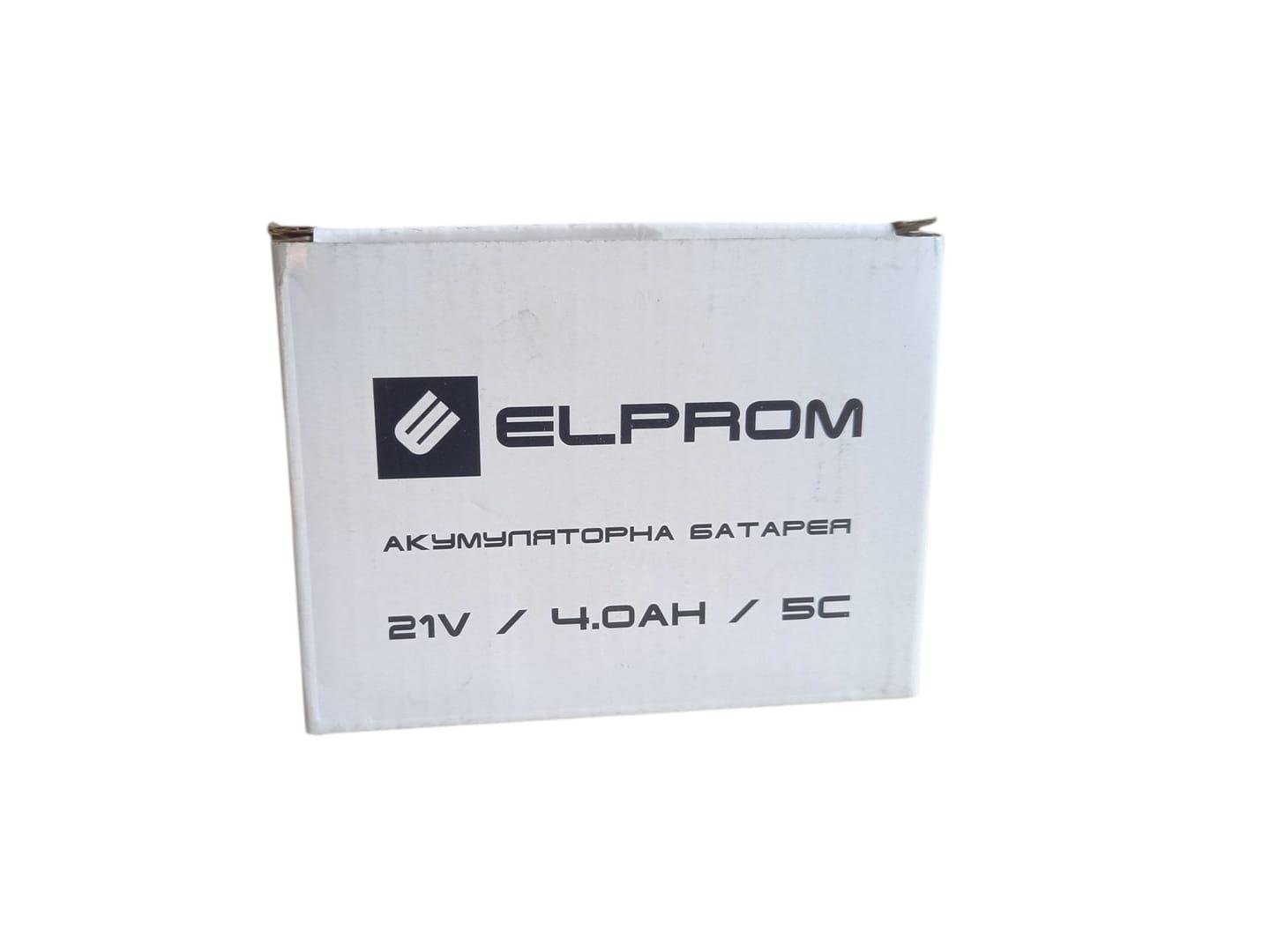 Акумуляторна батарея Елпром 21V 4.0 Ah 5c (28733212) - фото 2