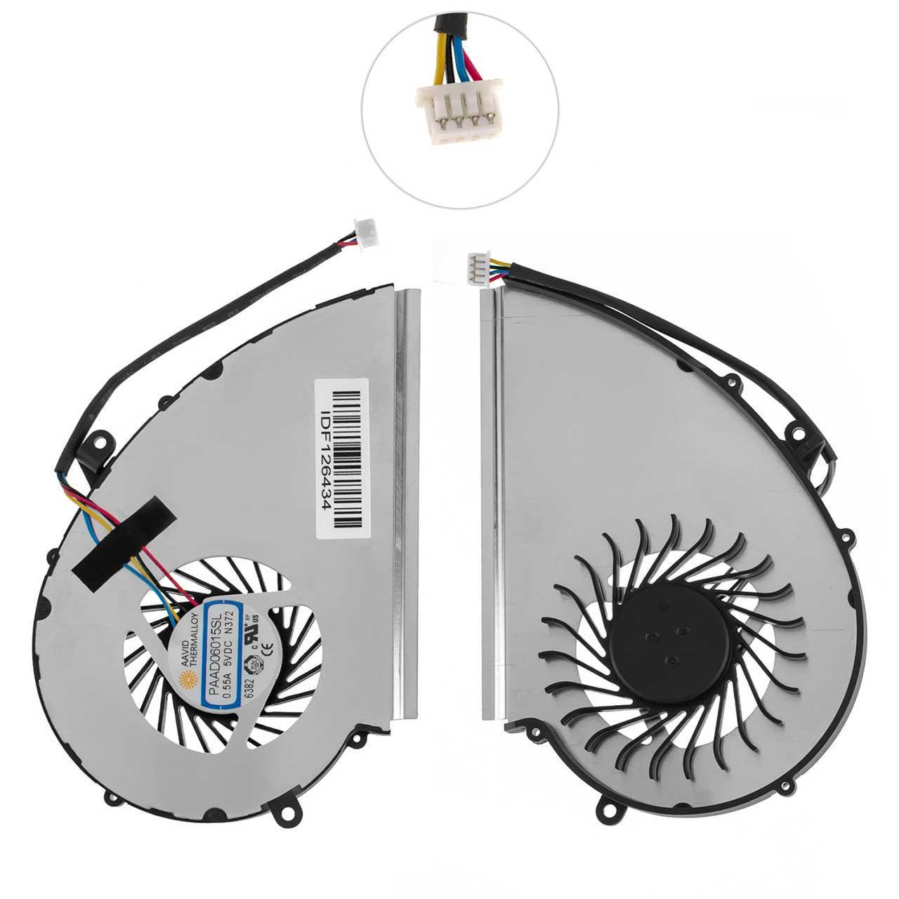 Вентилятор для відеокарти ноутбука MSI GP72MVR (143560) - фото 2 Вентилятор для відеокарти ноутбука MSI GP72MVR (143560) - фото 2