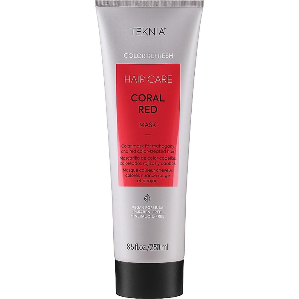 Маска для обновления цвета красных оттенков волос Lakme Teknia Color Refresh Coral Red Mask 250 мл (44242)