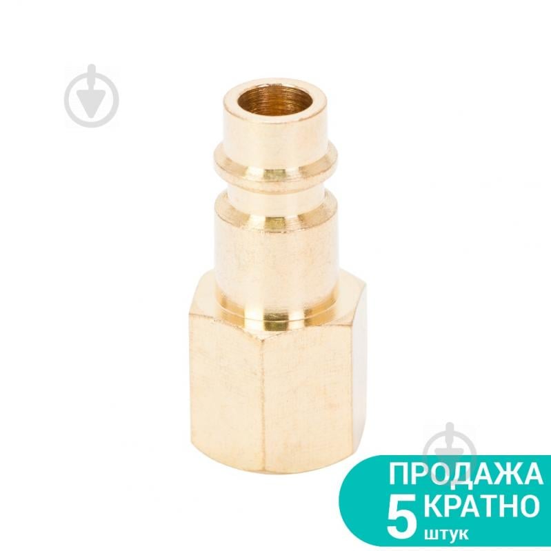 Штуцер с внутренним резьбовым соединением FT 1/4" (латунь) SIGMA (7022541)