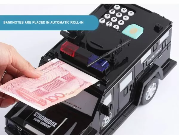 Машинка-копилка с кодовым замком - фото 2 Машинка-копилка с кодовым замком - фото 2