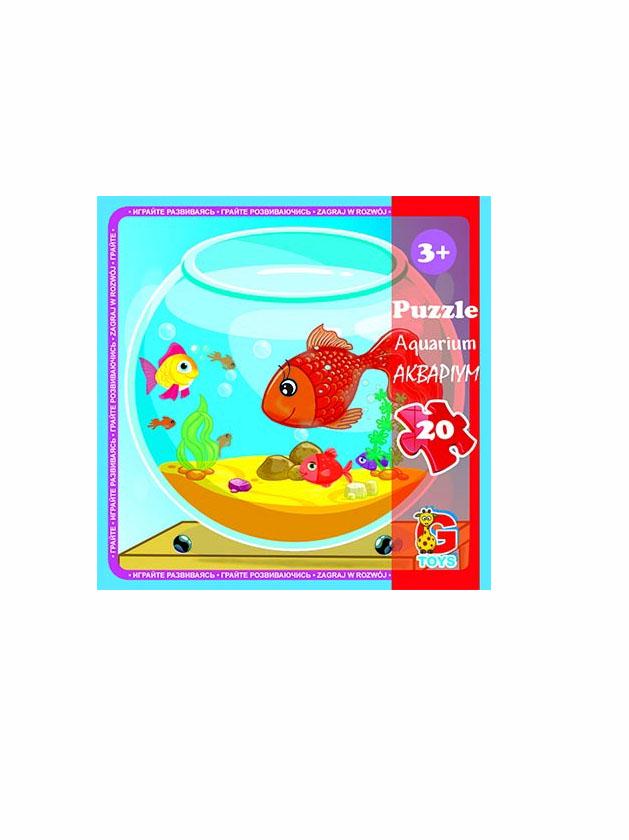 Пазлы G-Toys из серии домашние питомцы 20 эл. (LH05)