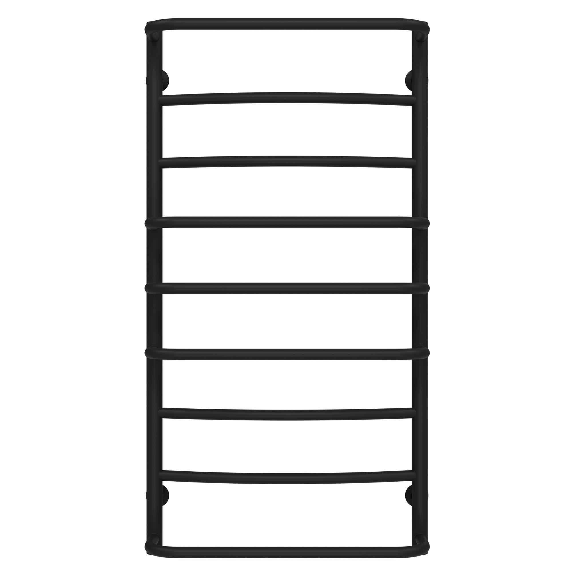 Рушникосушарка водяна Deffi Аквамікс П9 бокове ліве підключення нержавіюча сталь 500х1000 мм Чорний (C.AM.100.50.9.B.B)